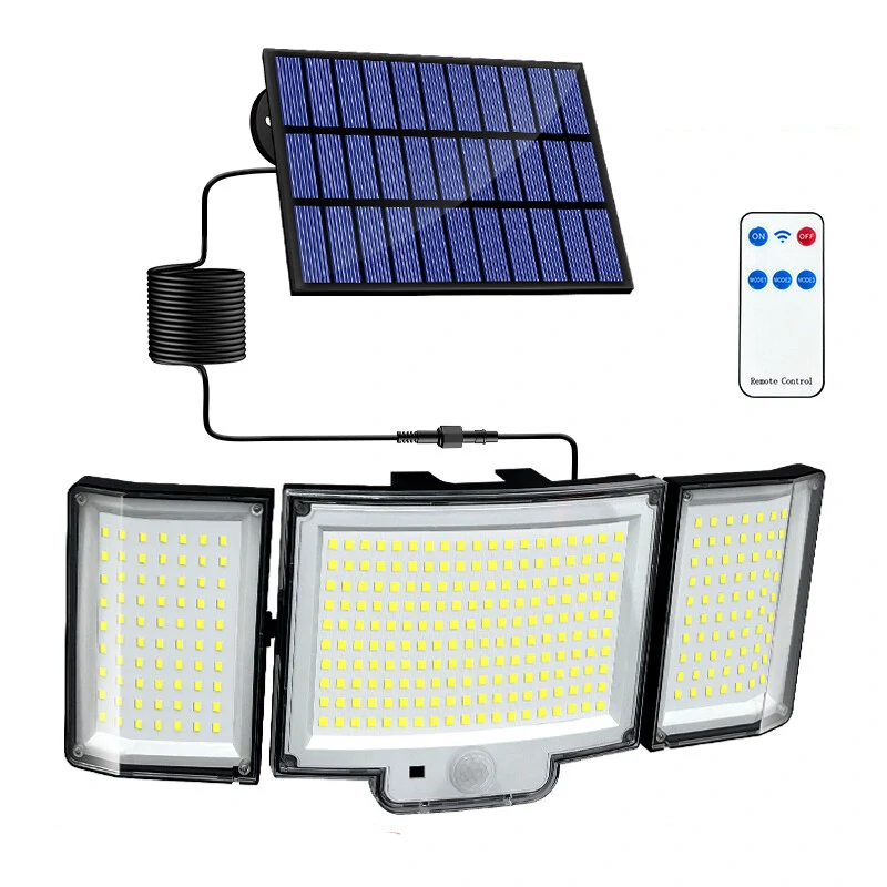 (image for) 328LED Solar Light Outdoor Lamp Super Bright Motion Sensor Waterproof 3 Working Modes Spotlight Solar for Garden Securi for Outside Landscape